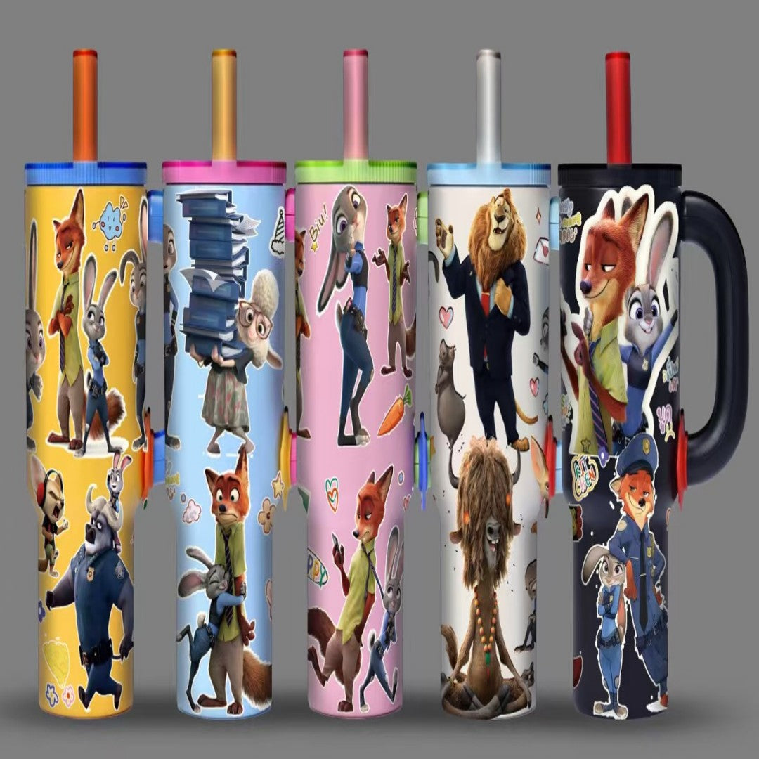 JARRA ACERO 1200ML ZOOTOPIA