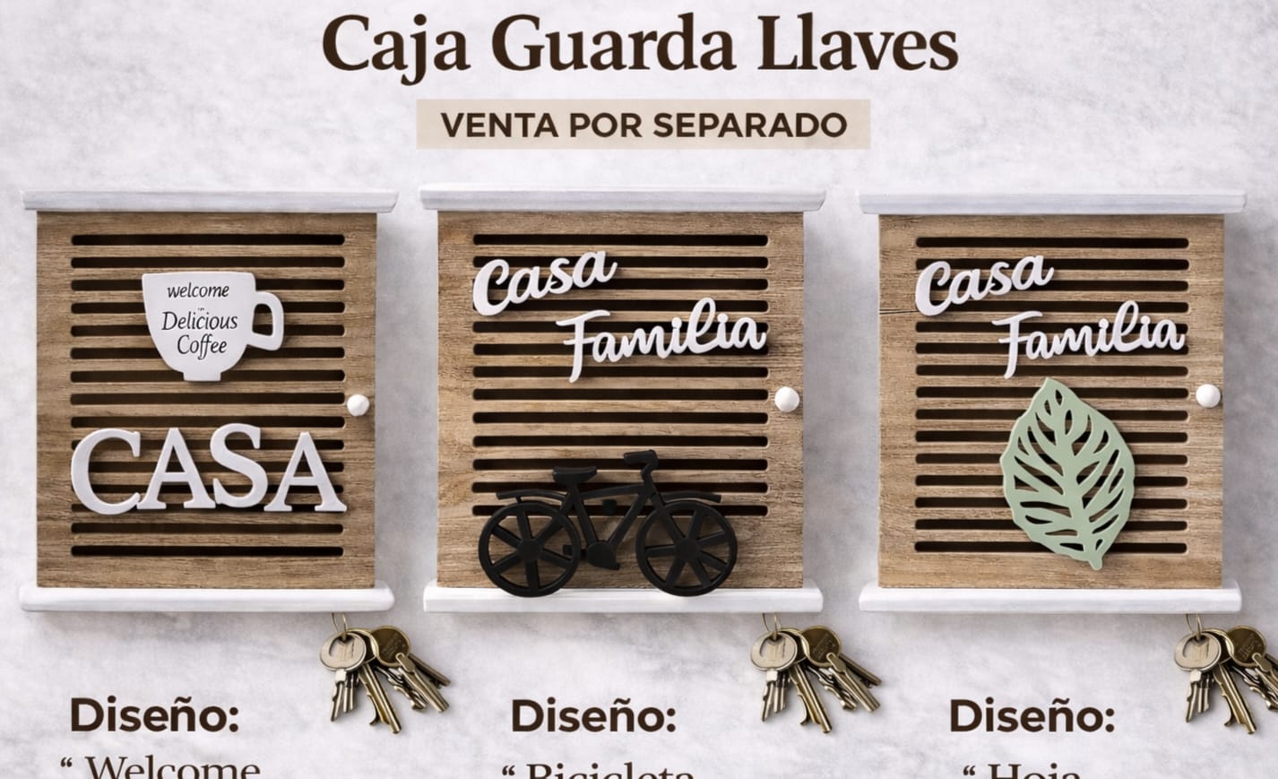 CAJA PERCHERO PARA LLAVES A20-1