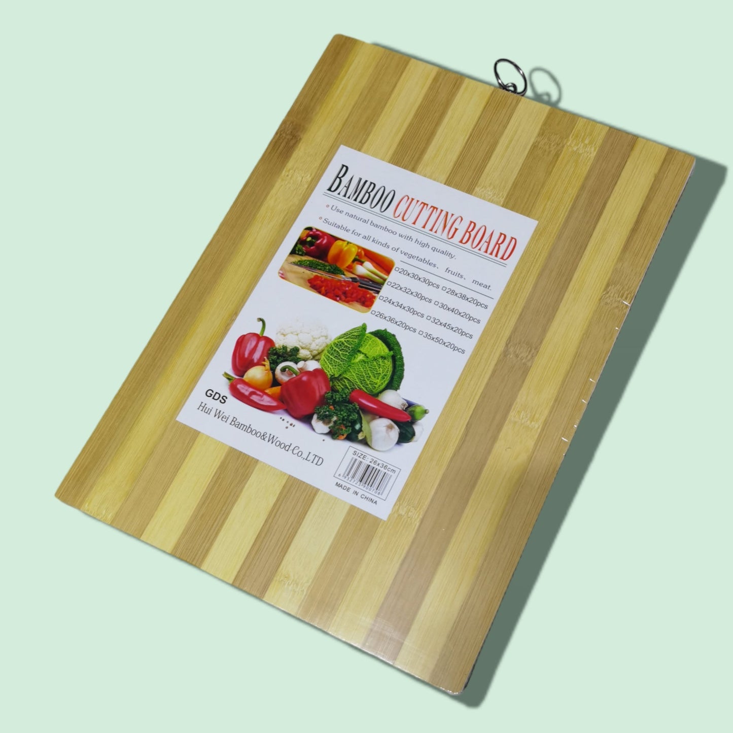 TAPLA PICAR BAMBU GDE 26*36