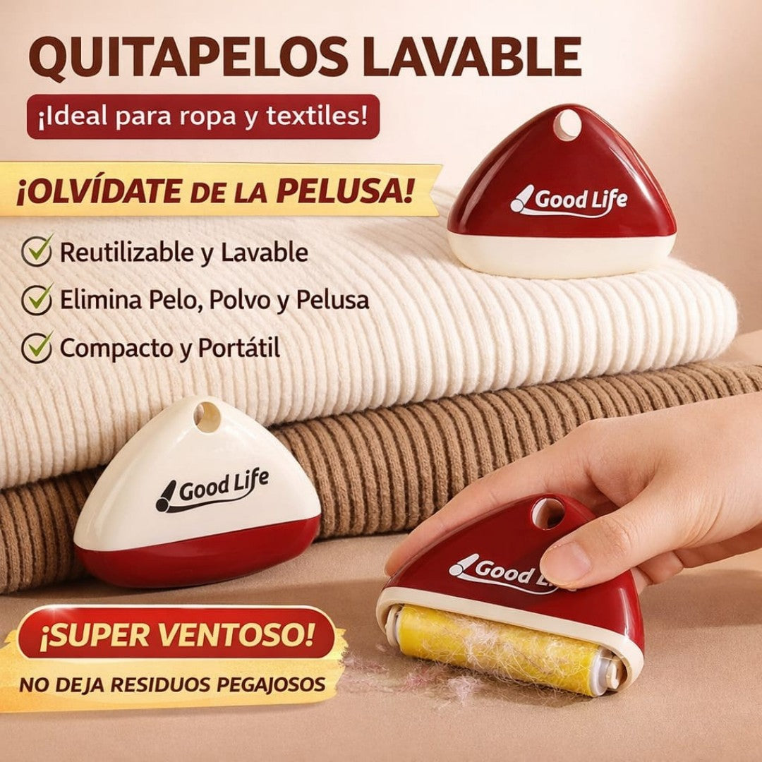 QUITAPELUSAS MULTIUSO PORTATIL