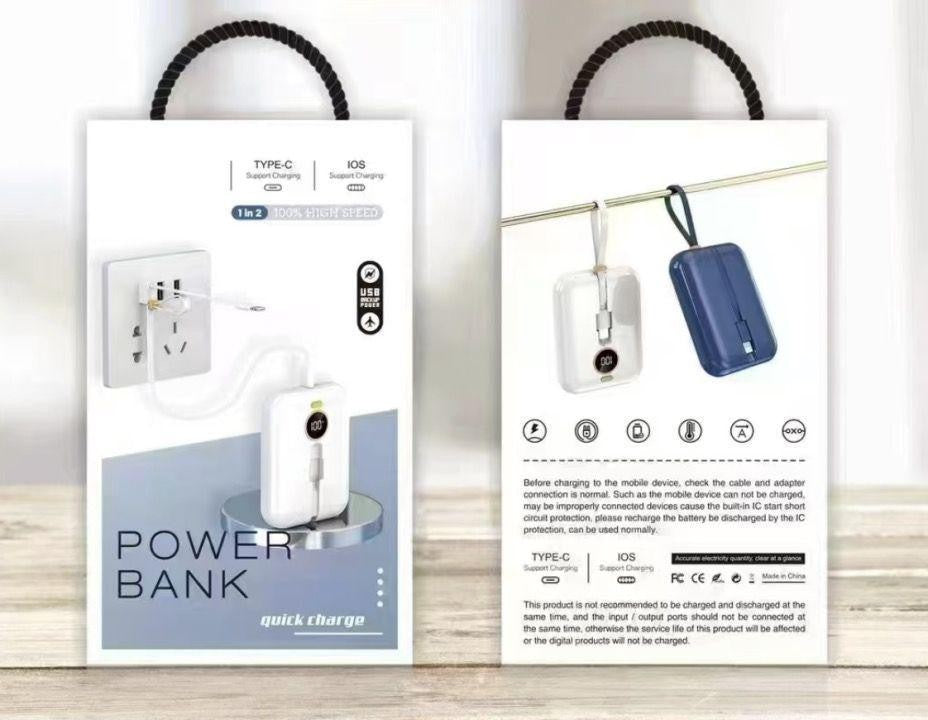 POWER BANK CARGA RAPIDO CK-020