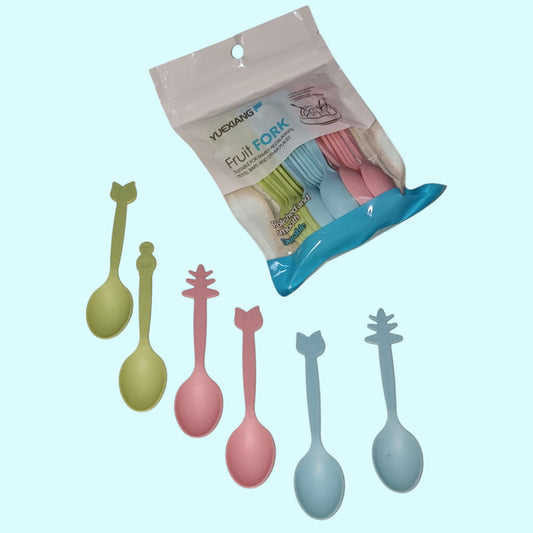 CUCHARA PVC PEQ 20PCS ANIMAL