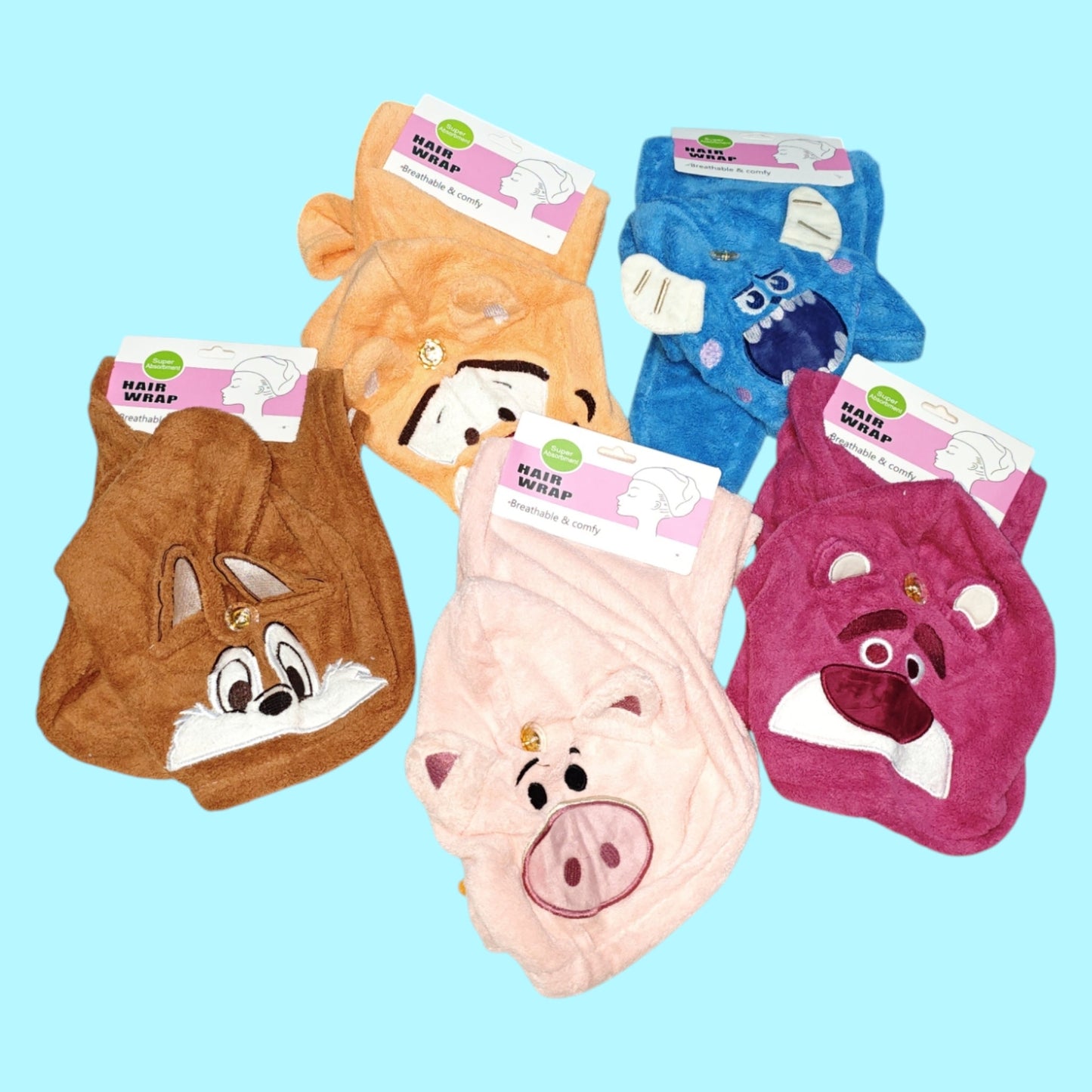 GORRO SECADOR DE CABELLO 242-1 PERSONAJE