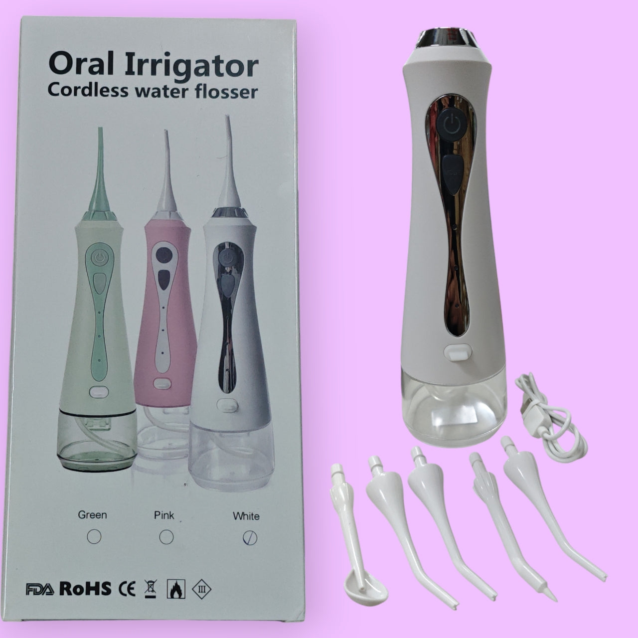 SET IRRIGADOR BUCAL 5 CABEZA