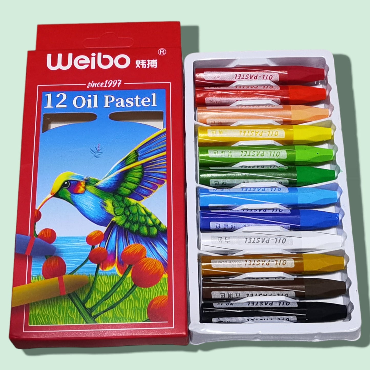 PALO PINTURA OLEO 12COLOR WB-1212-12