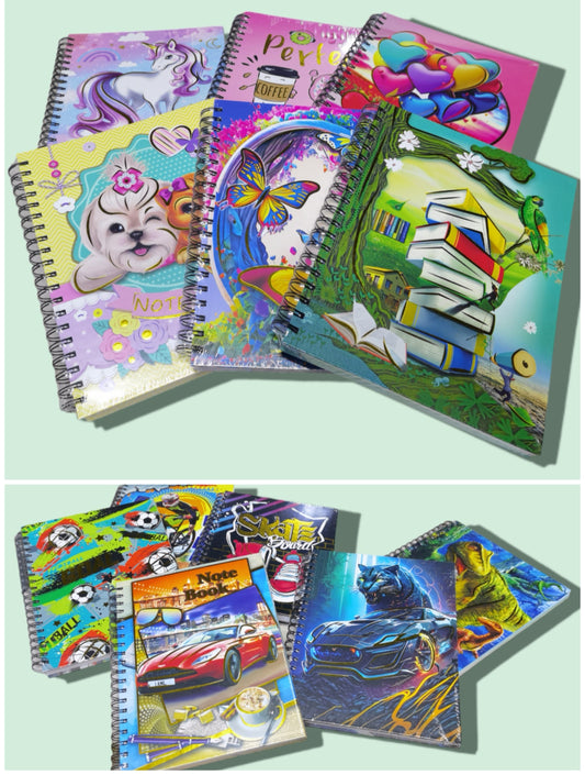 CUADERNO RESORTE 100H 203*267