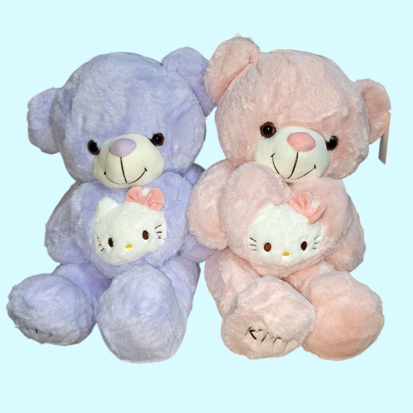 PELUCHE OSO KUROMI CORANZON 55CM
