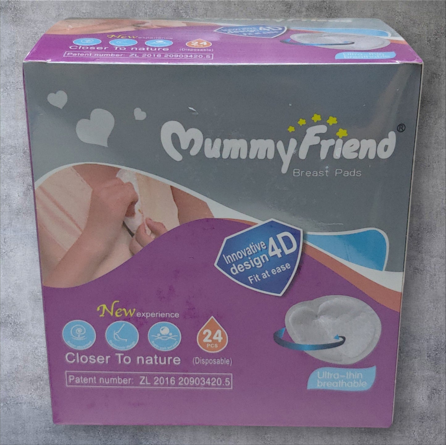 PROTECTORES DE LACTANCIA 24PCS MMZY18