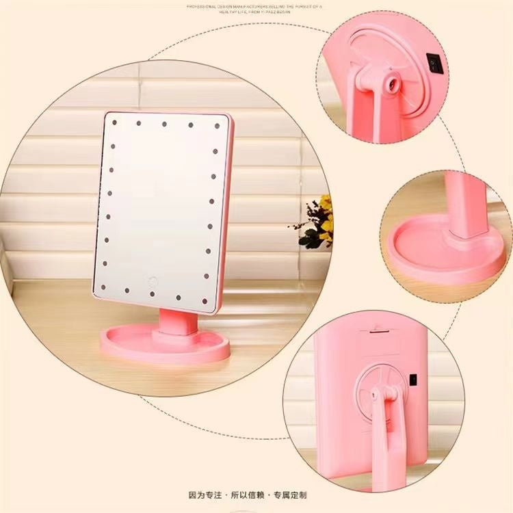 ESPEJO MAQUILLAJE LUZ LED 16T