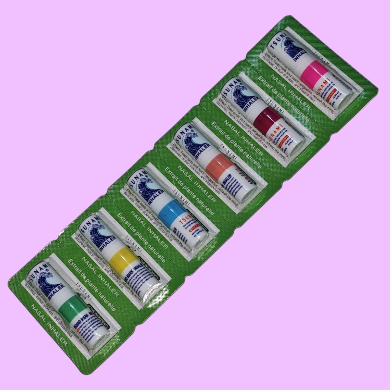 SET INHALADOR TSUNAMI 6PCS 9559