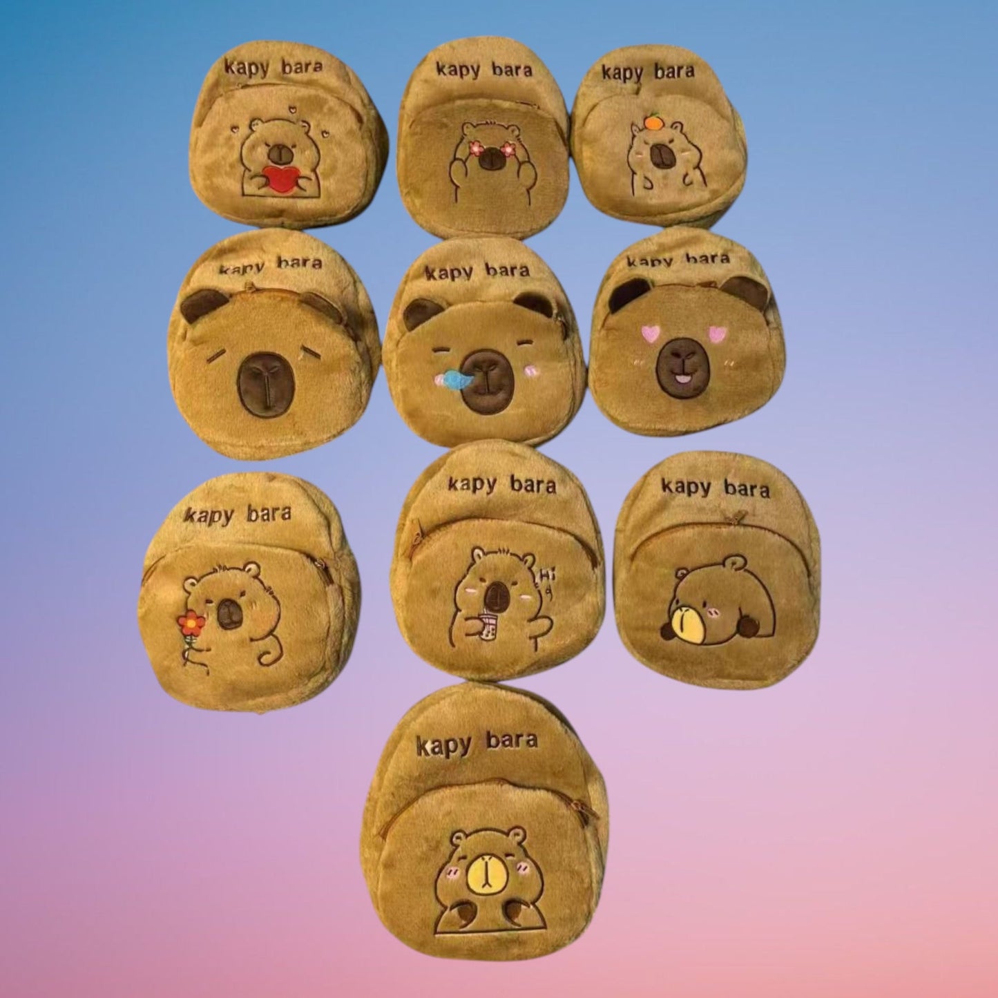 SALVEQUE PELUDA CAPIBARA 30*25