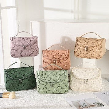 BOLSO MAQUILLAJE FLOR X-804