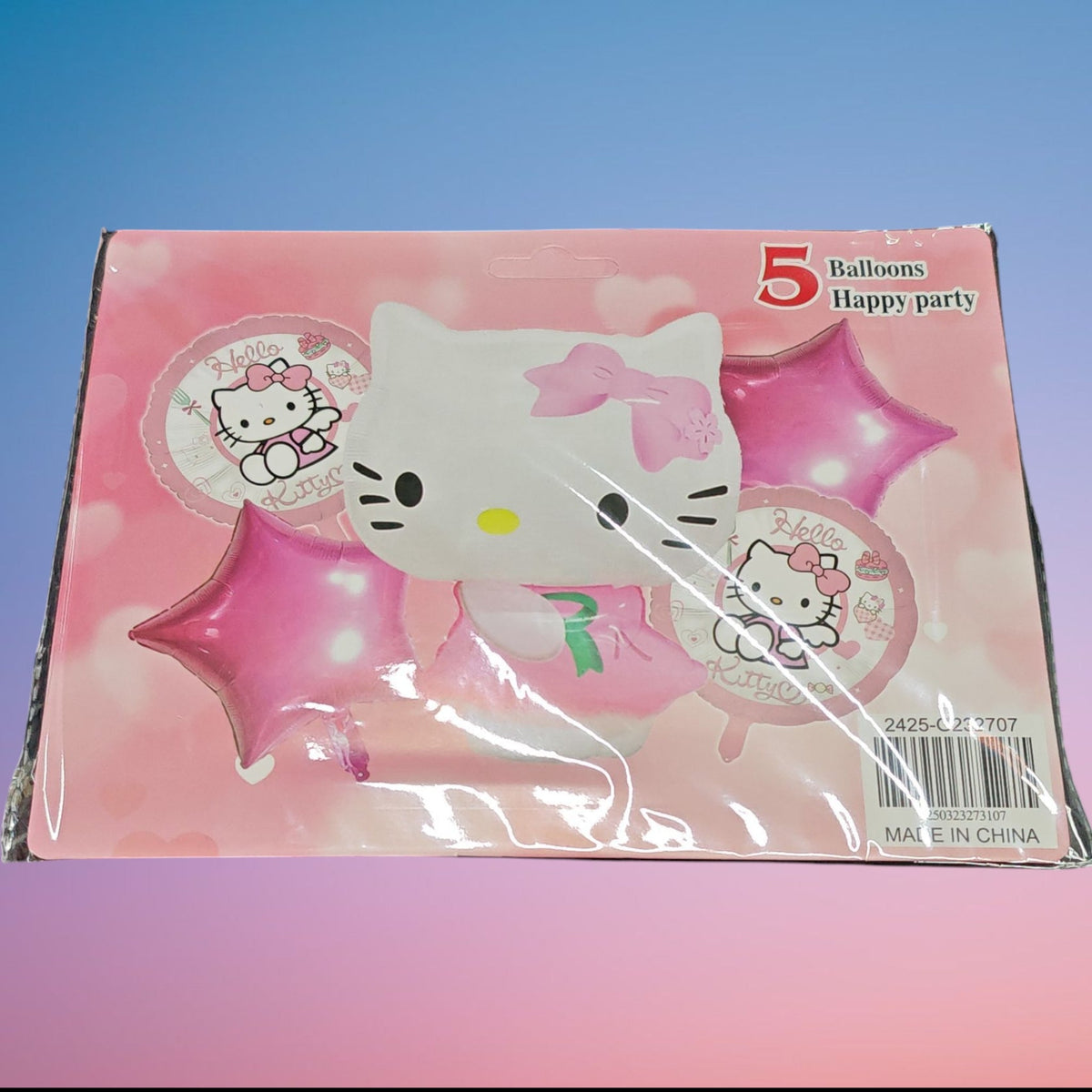 JUEGO GLOBO KT 5PCS