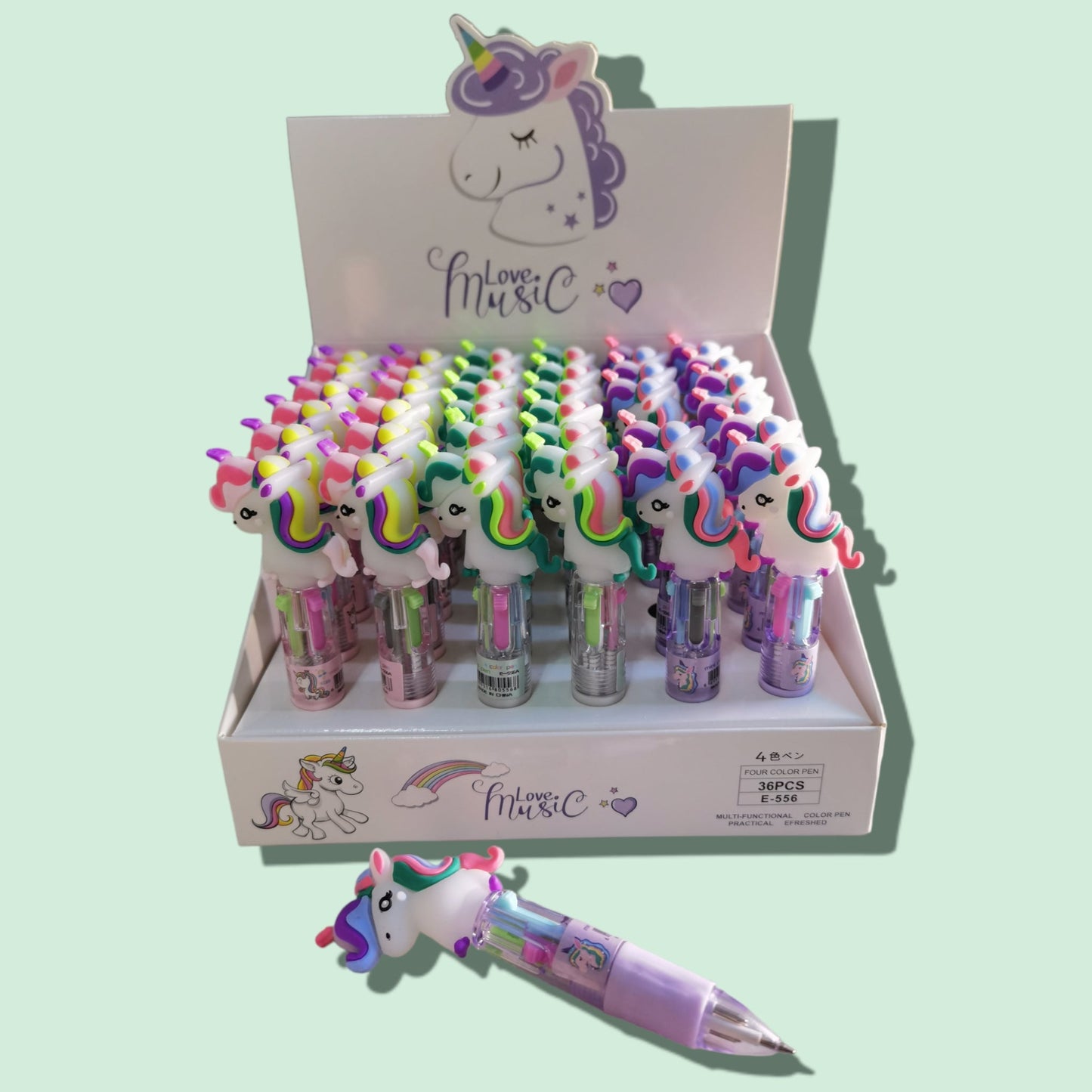 LAPICERO 4 COLOR UNICORNIO
