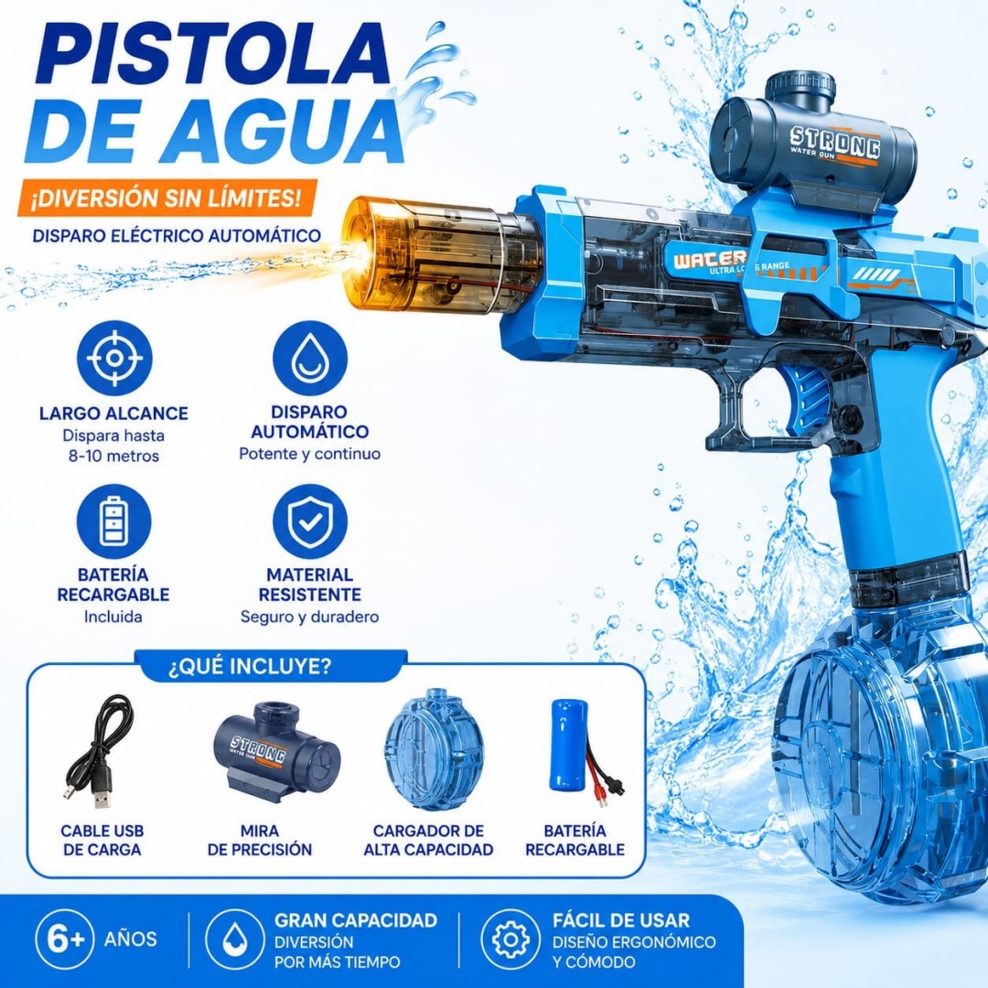 PISTOLA AGUA ELECTRICA 669-5
