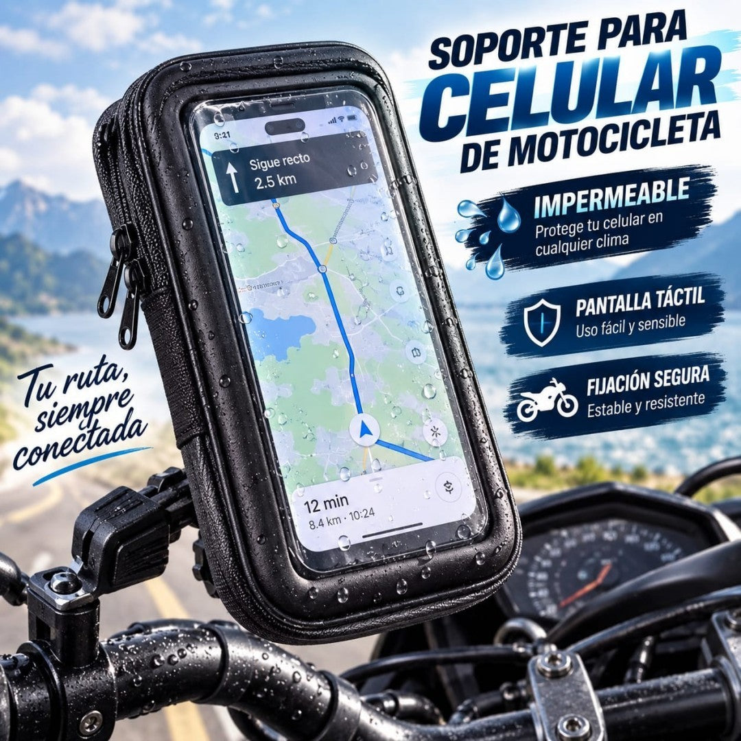 ESTUCHE CELULAR PARA MOTO MTC6.3