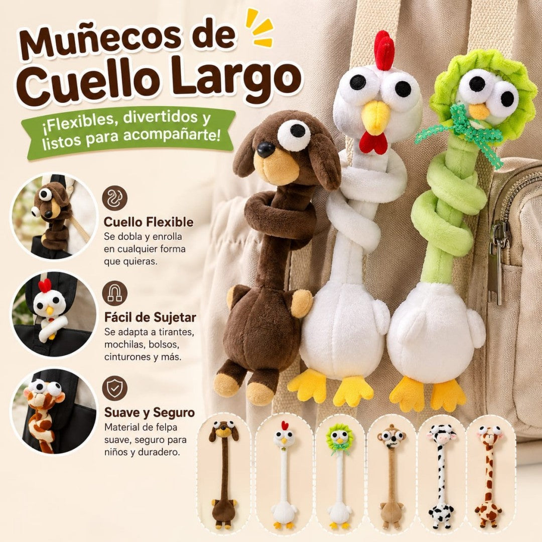 PELUCHE CUELLO LARGO