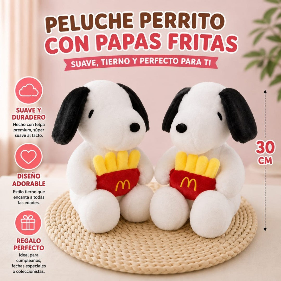 PELUCHE SNOOPY PAPAS 30CM