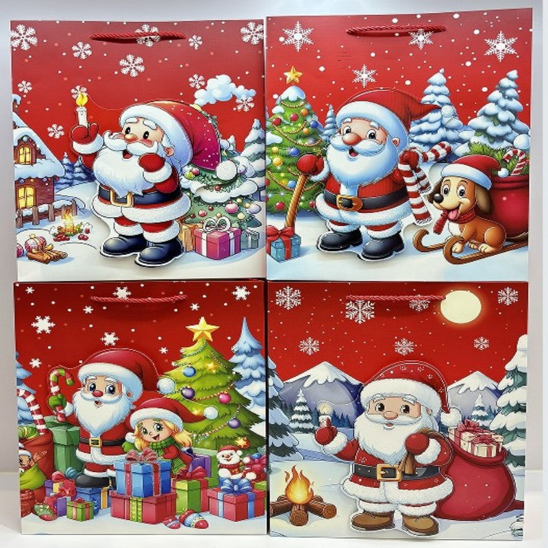 BOLSA REGALO NAVID M 32*26CM 7261