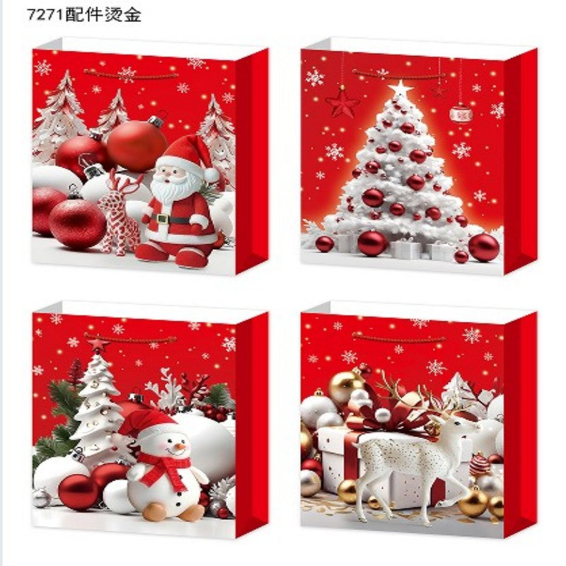 BOLSA REGALO NAVID S 23*18CM 7271