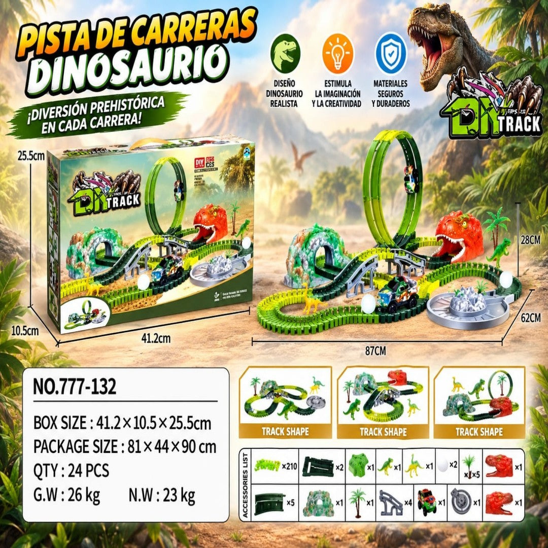 PISTA DINOSAURIO 777-132