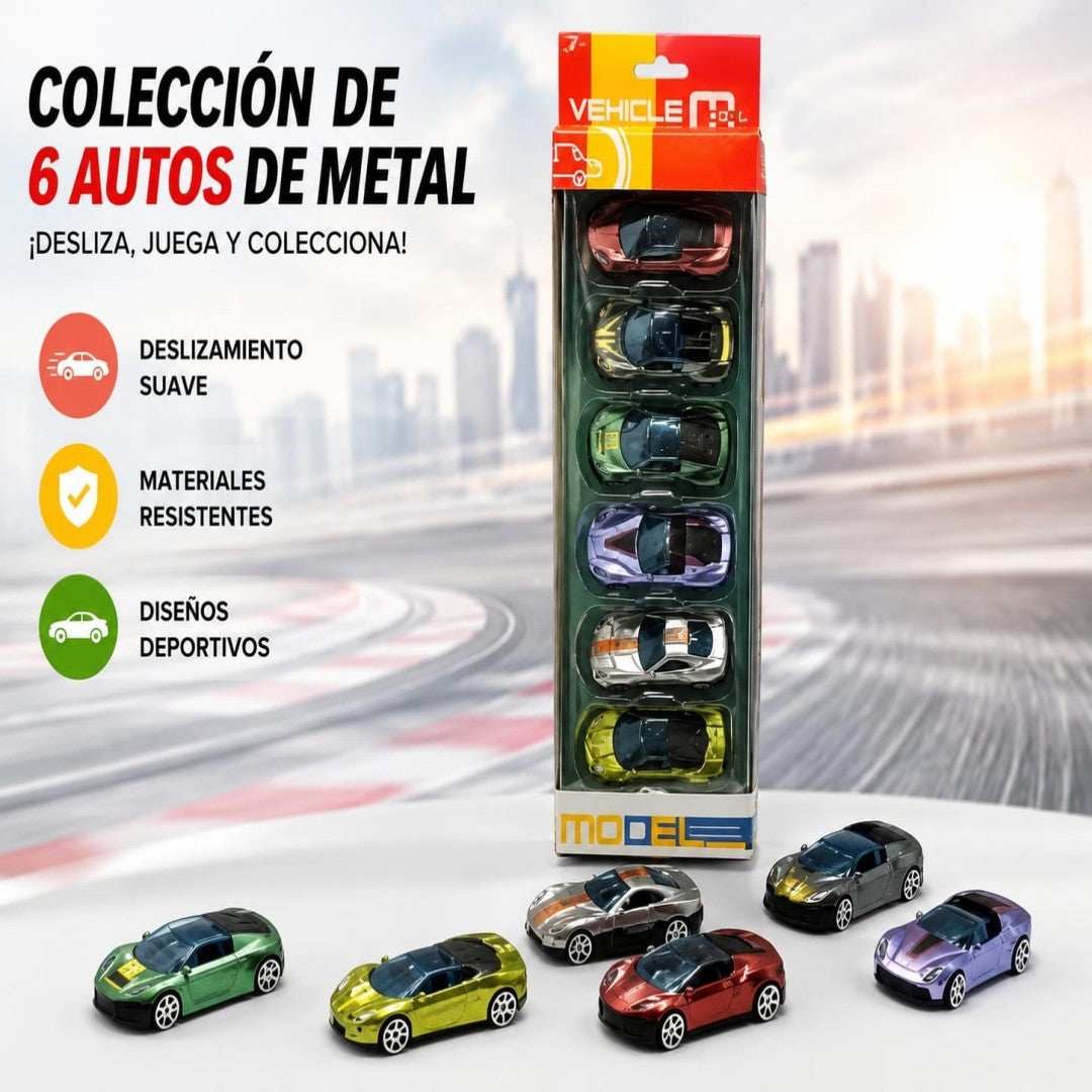 SET CARRO METAL 6208-3