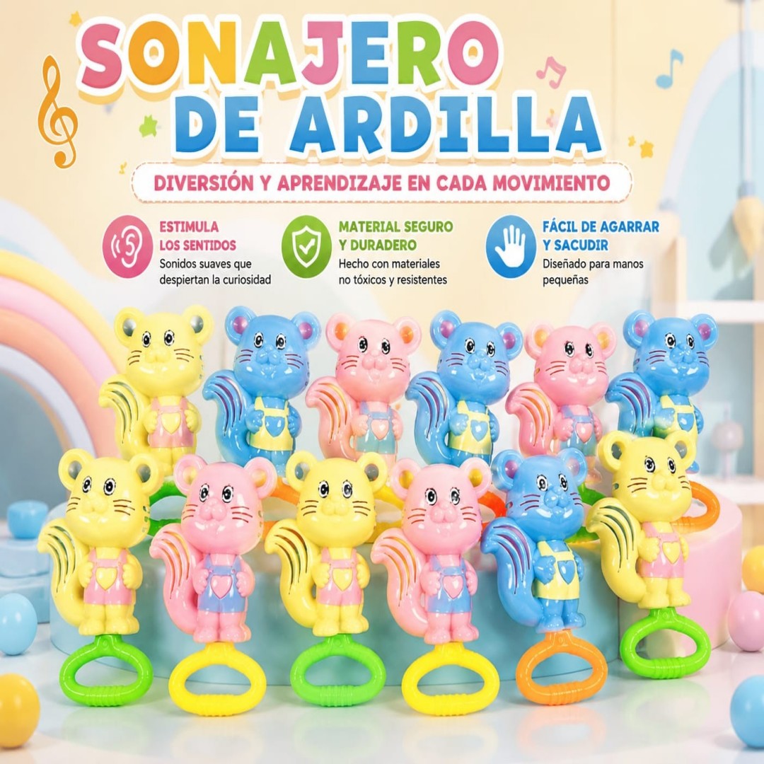 CHIRINDRIN ARDILLA 12PCS 697