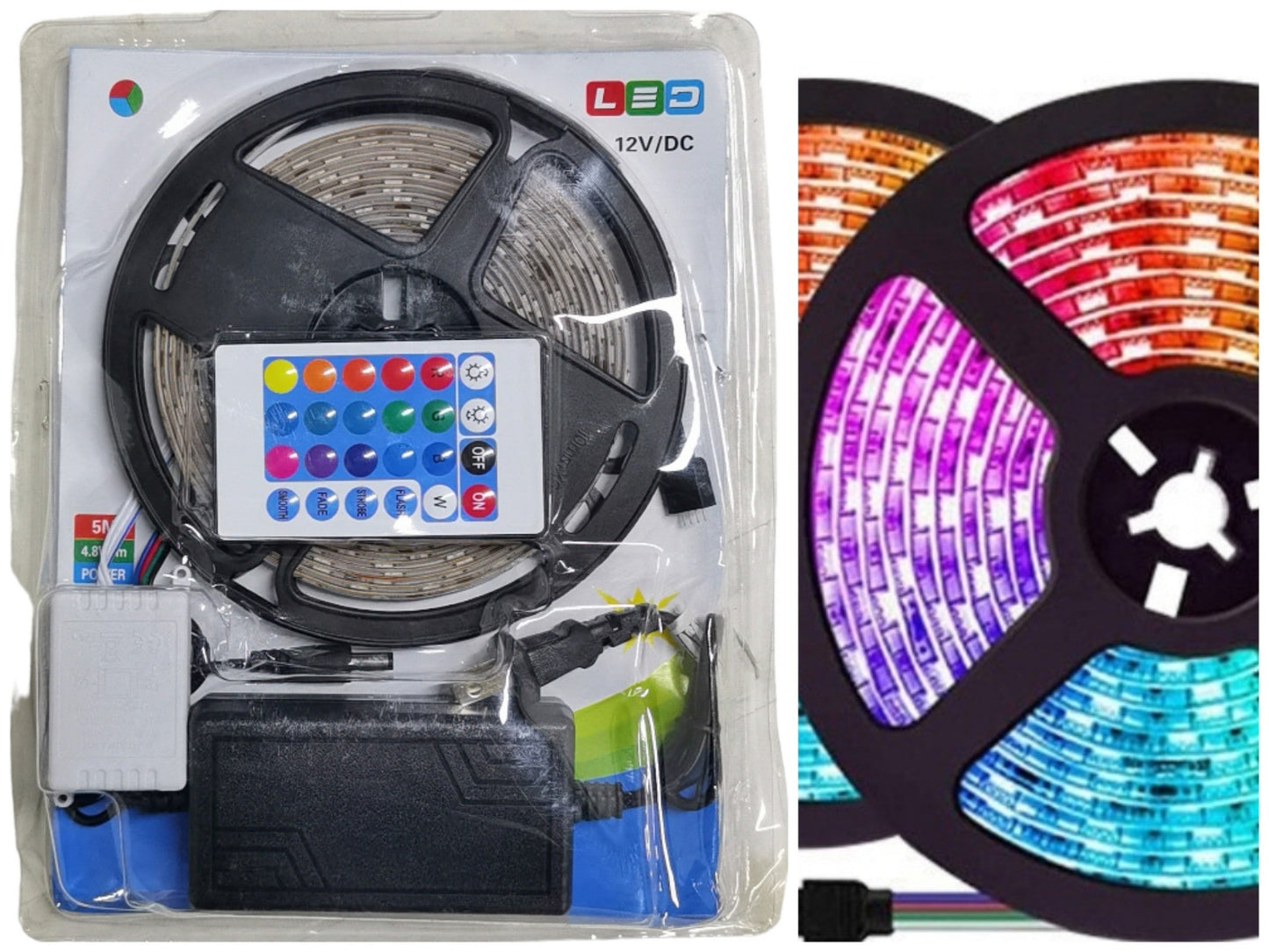 LUZ CINTA COLOR CONTROL 5050