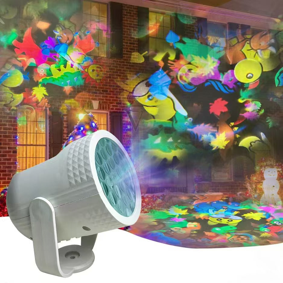 LAMPARA LASER PERSONAJE LED