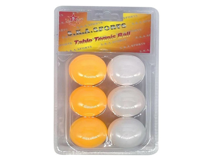 SET BOLA PING PONG 6PCS QC-5-PP