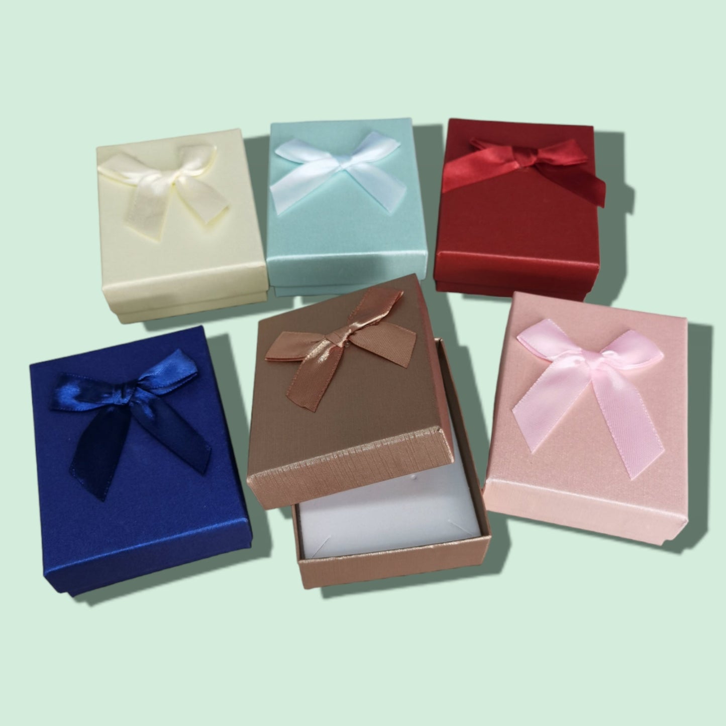 CAJITA REGALO PARA COLLAR 7*9 RALLA