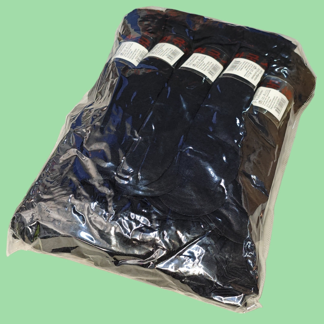 MEDIA PANTI CORTA PAQUETE 100PAR NEGRA