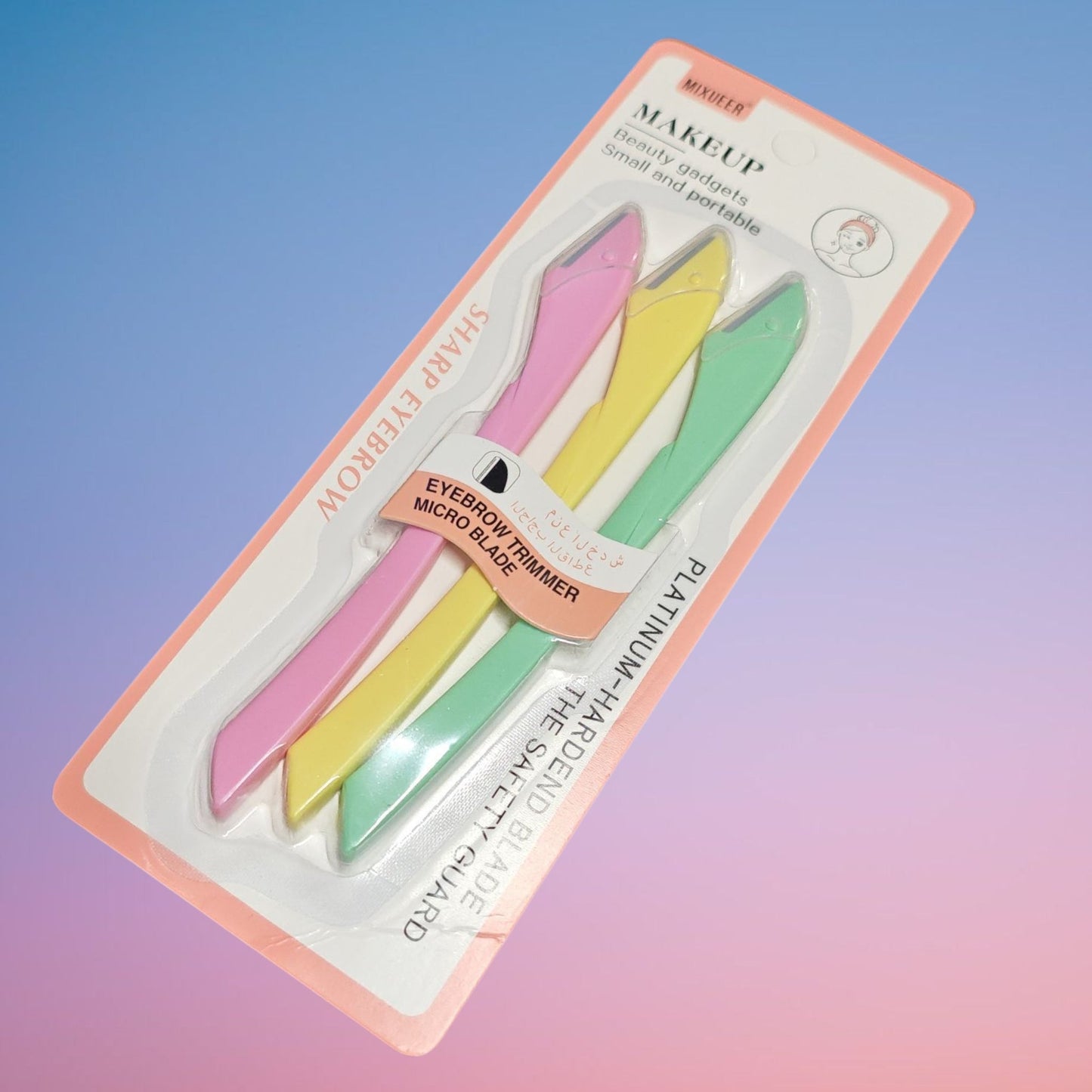 SET NAVAJA PARA CEJA 3PCS HO-003