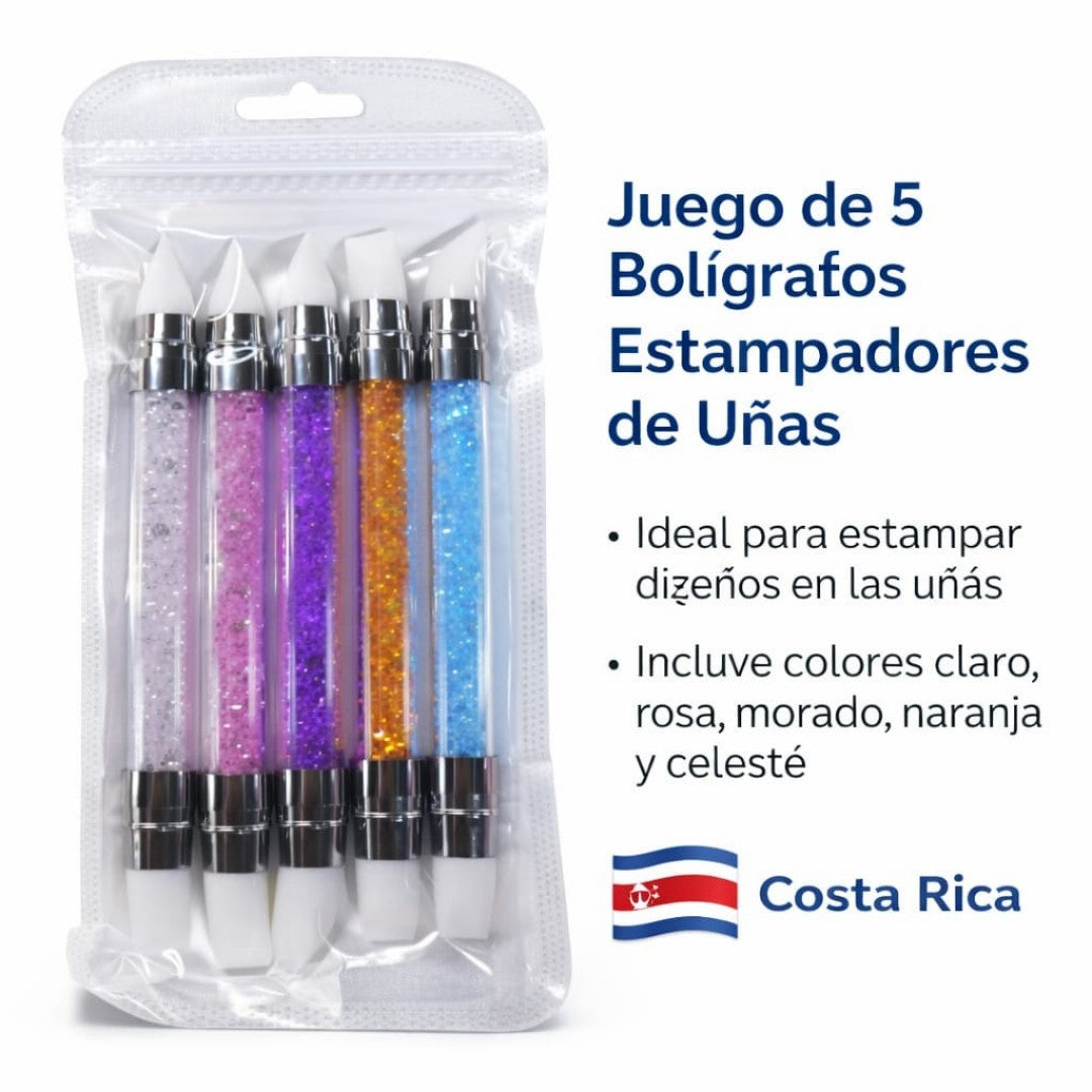 DECORACION de uñas 5 piezas por bolsa