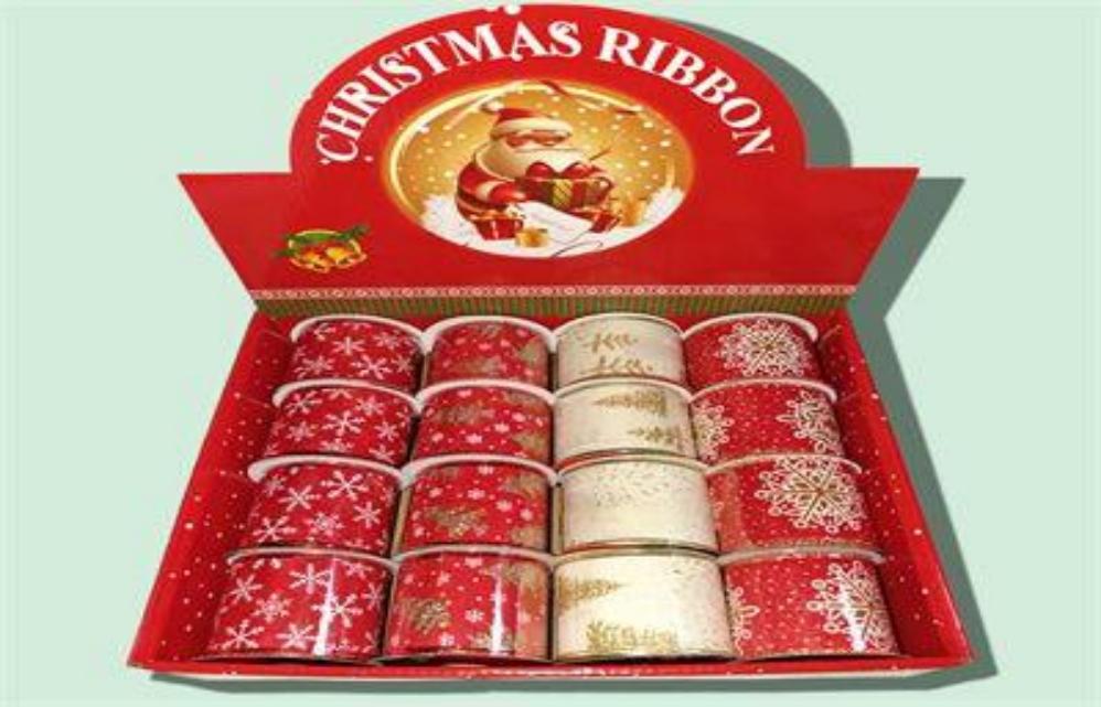 CINTA P/LAZO ESCARCHA 6.3CM 3YDS LINO C