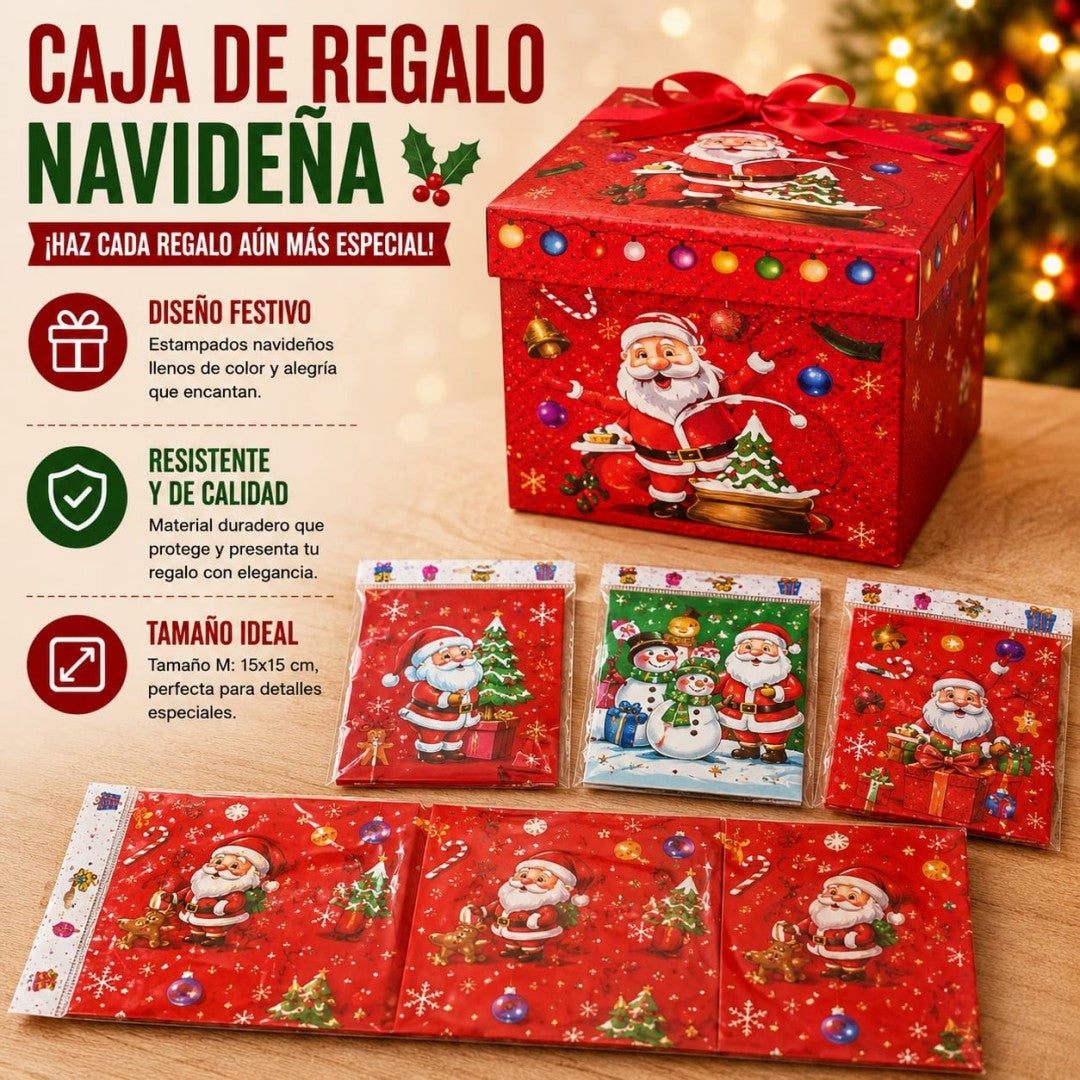 CAJA REGALO M 15*15CM 9130M/29M/15M