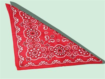 PANUELO TIPICO ROJO NUEVO 54*54