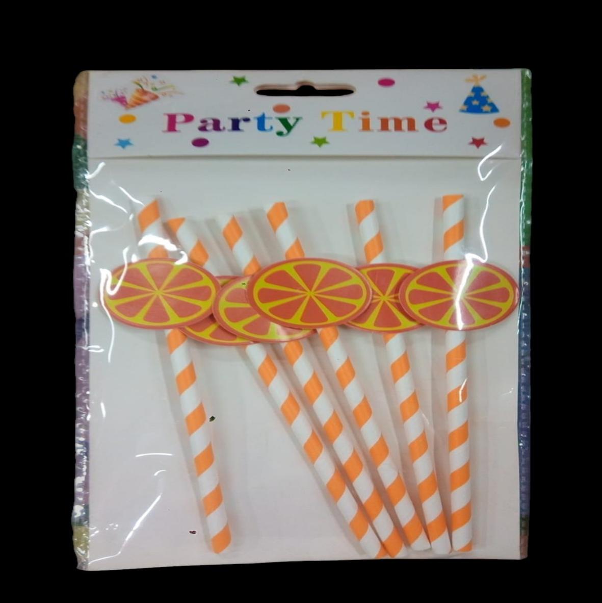 PAJILLA 6PCS FRUTAS