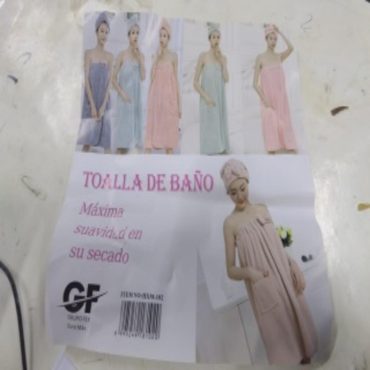 Falda de bano + gorro de ducha 132-7