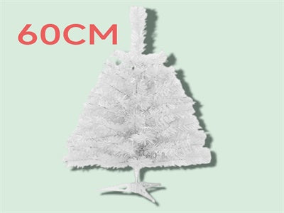 ARBOL NAVIDAD BLANCA 60CM 50T