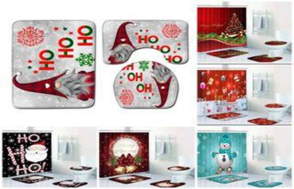 JUEGO ALFOMBRA NAVIDAD 3PCS 45*75