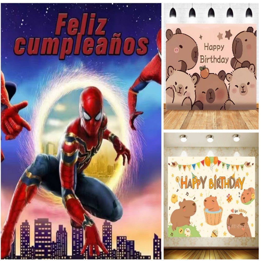 ROTULOS DE COMPLEANO PERSONAJE BD-1