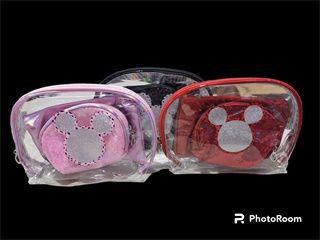 SET BOLSO MAQUILLAJE 3PCS MICKEY A-049