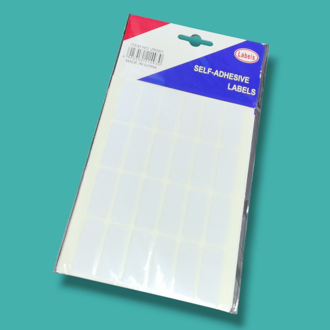 STICKER ETIQUETA BLANCA 1.3*3.4