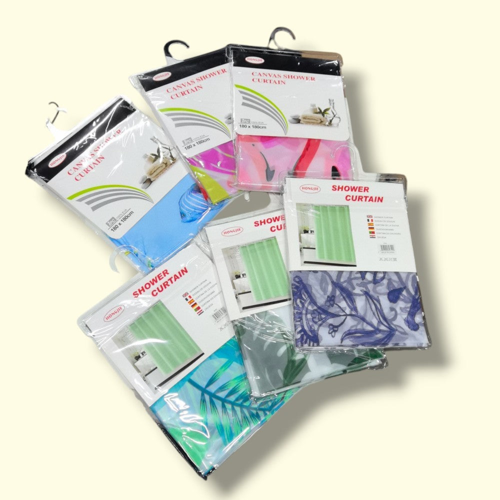 CORTINA DE BANO DIBUJOS B281 180*180CM