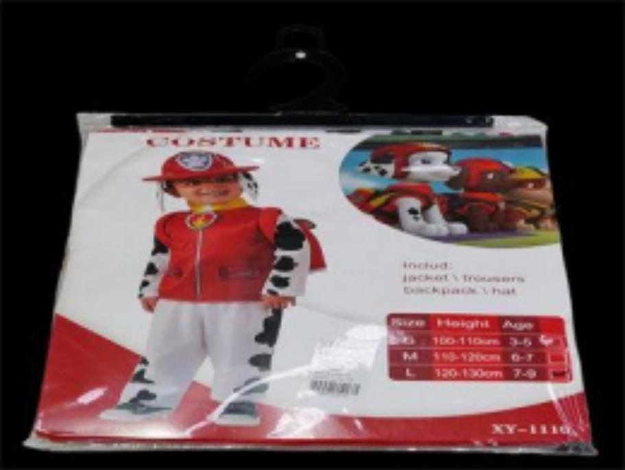 CONJUNTO DE DIFRAZ PAW PATROL