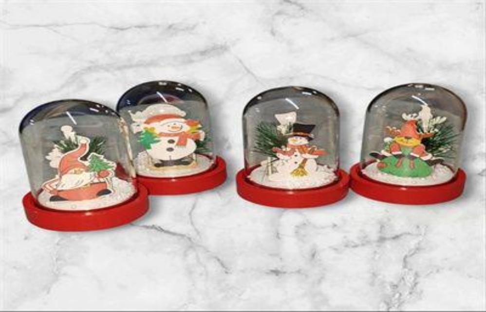 ADORNO C/LUZ NAV TARRO BASE ROJO