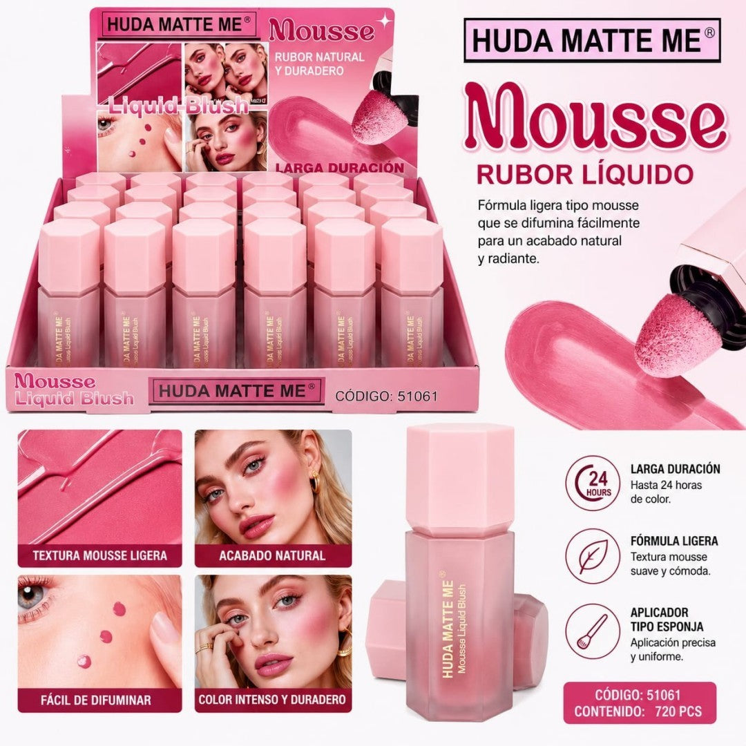 RUBOR LIQUIDO MATE 51061