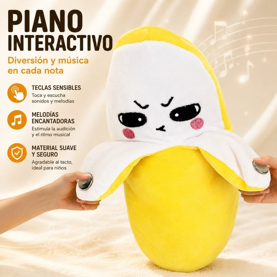 JUGUETE INTERACTIVO DE FRUTAS BANANA