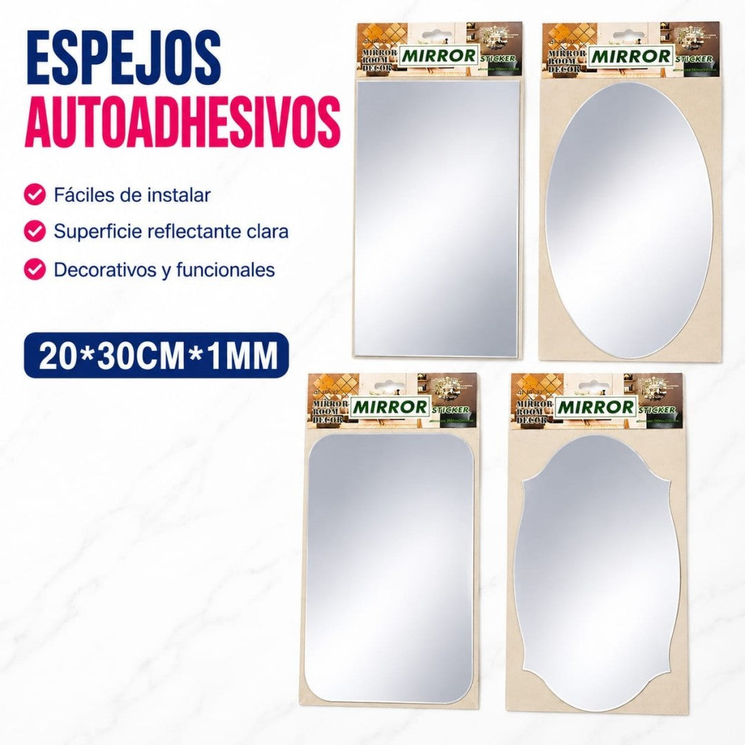 ESPEJO ADHESIVO DE PARED 20*30CM*1MM B
